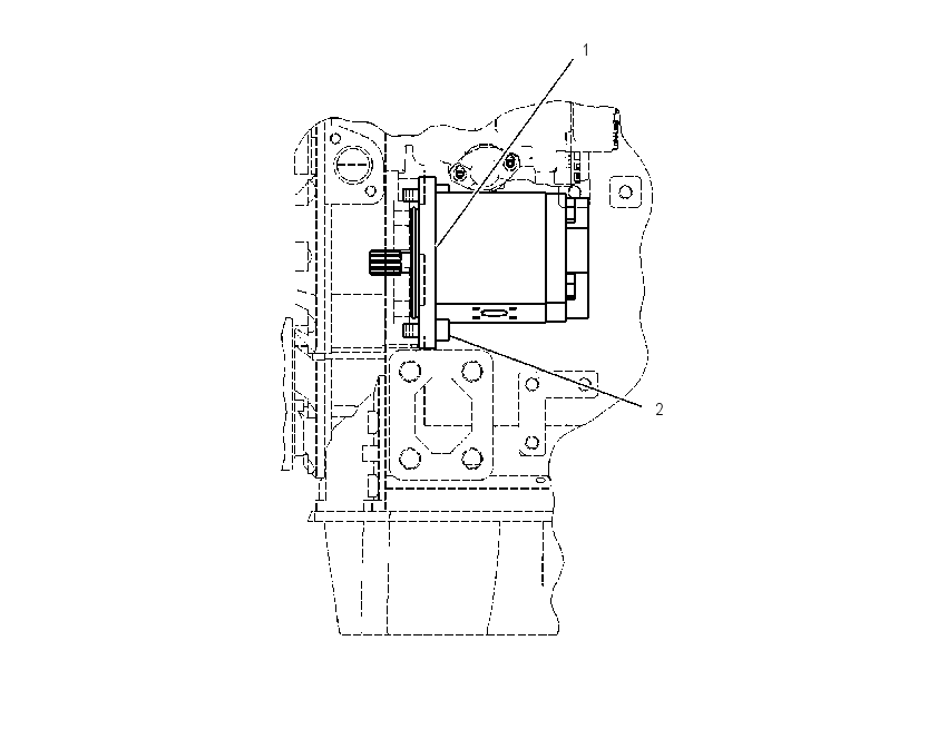 PUMP & MTG GP-PILOT 1860499 CAT