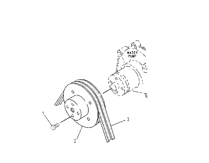 PULLEY GP-FAN 1068253 CAT