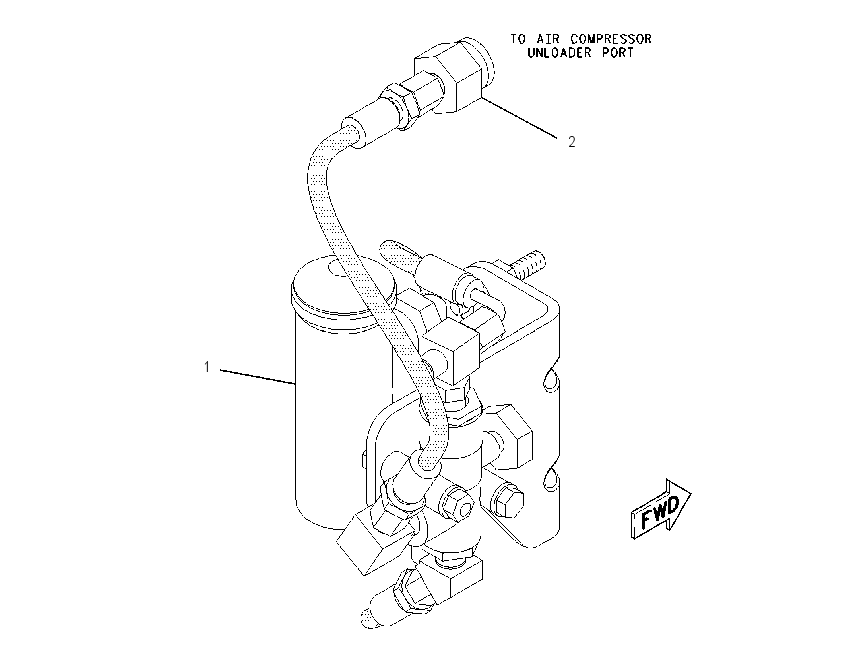 GOVERNOR GP-AIR COMPRESSOR 1895844 CAT