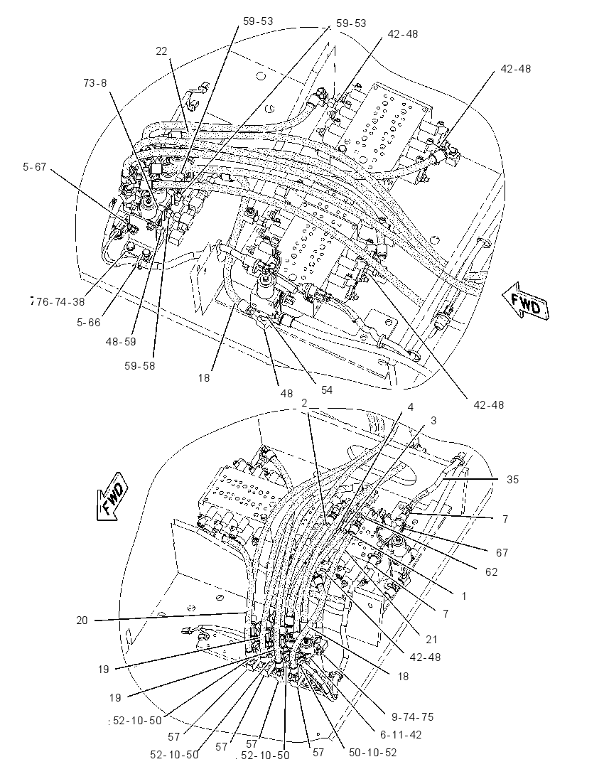 VALVE & MTG GP-BAR SAW 2014147 CAT