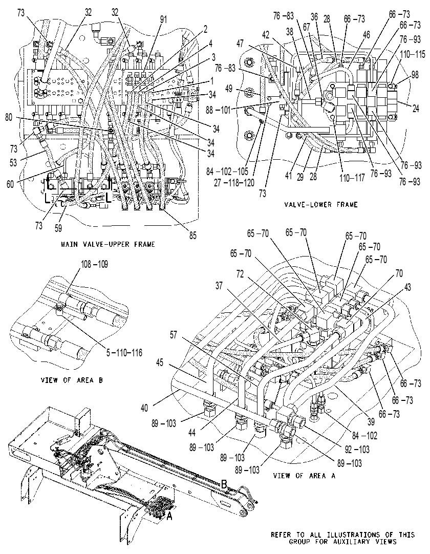 VALVE & MTG GP-BAR SAW 2034676 CAT