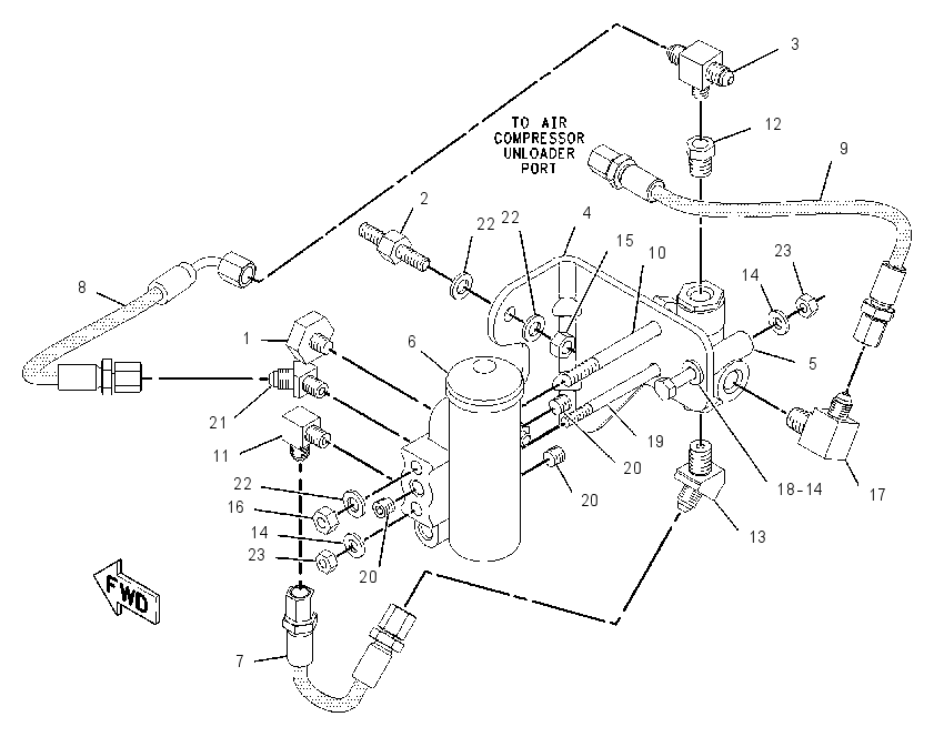 GOVERNOR GP-AIR COMPRESSOR 1892288 CAT