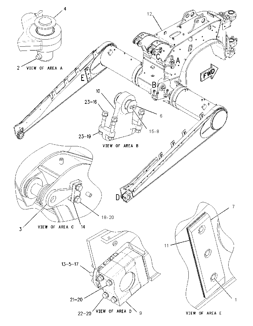 FRAME GP-DRAFT 8X6592 CAT