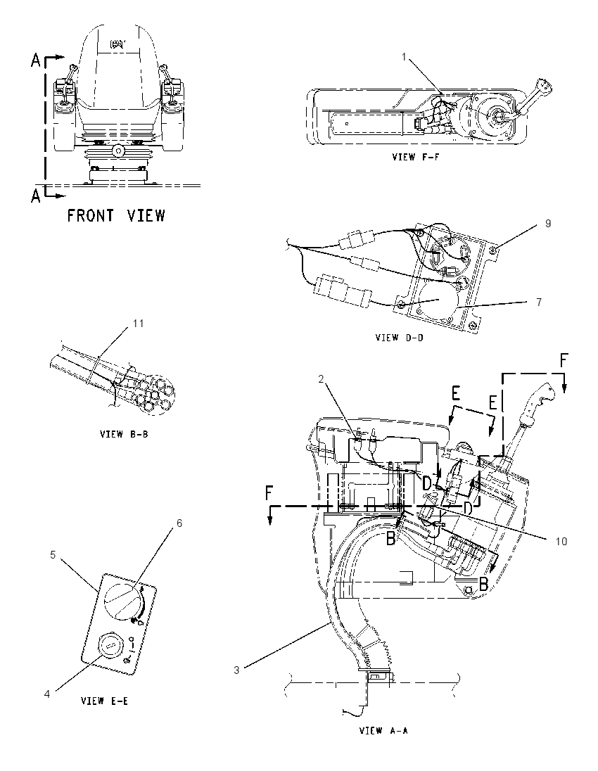 Проводка консоли 1893134 CAT