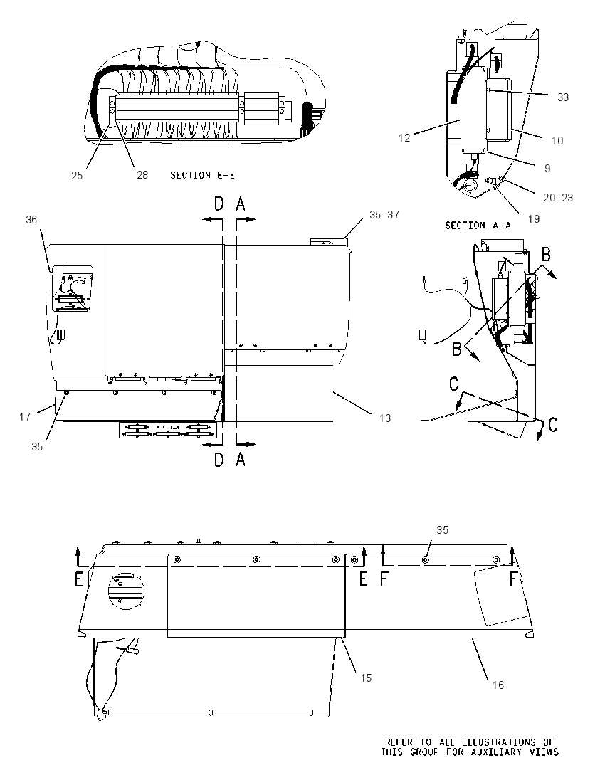 CONSOLE GP-REAR 1718663 CAT
