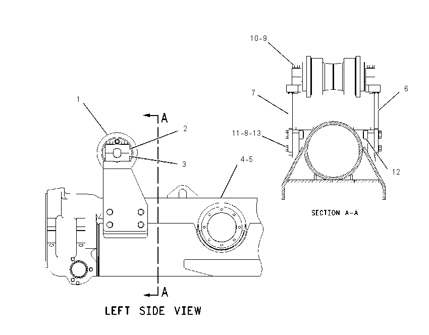ROLLER AR-TRACK CARRIER 1397720 CAT