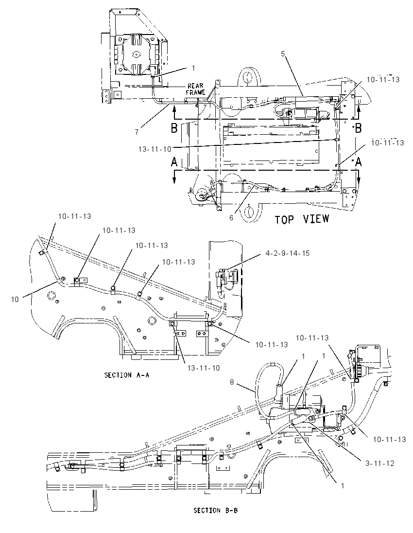 WIRING GP-AUX START RECEPTACLE 1910454 CAT