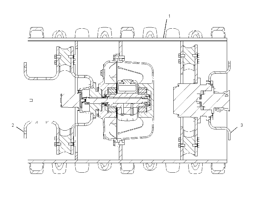 DRUM GP-DRIVE & VIBRATORY 1865232 CAT