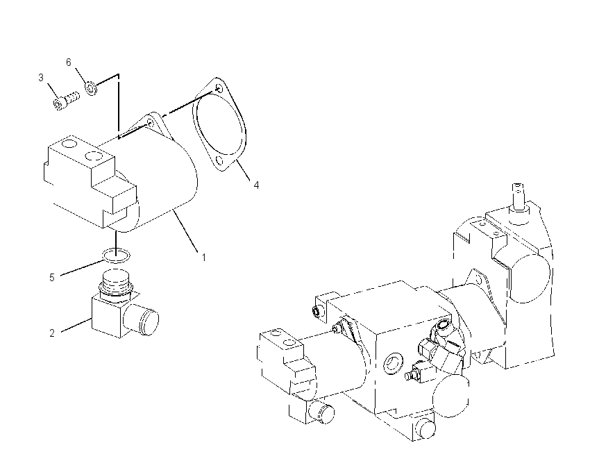 PUMP & MTG GP-STEERING 1537097 CAT