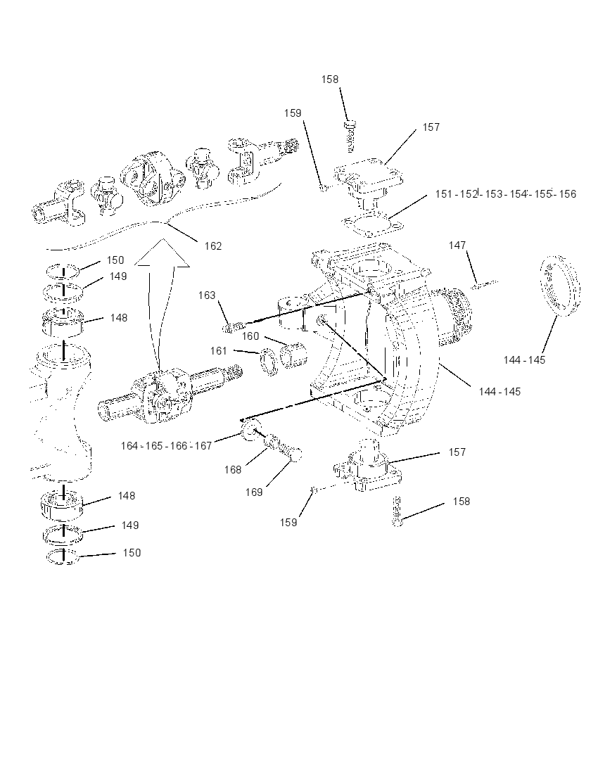 AXLE GP-STEERING 2047741 CAT