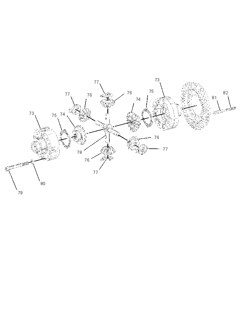 AXLE GP-STEERING 1877213 CAT