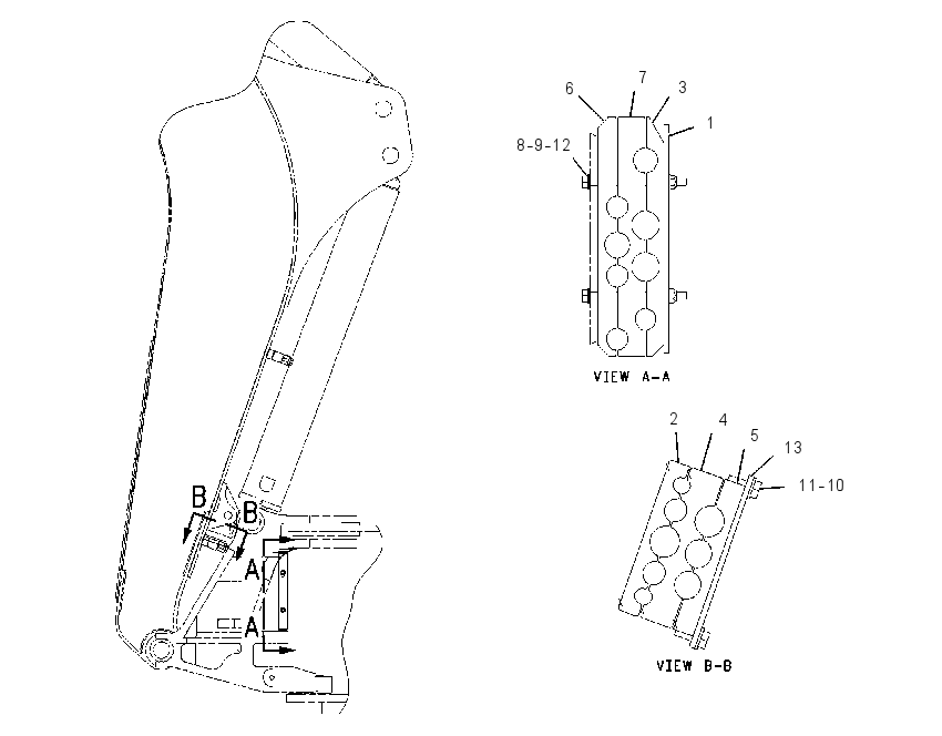 MOUNTING GP-LINES 2025943 CAT