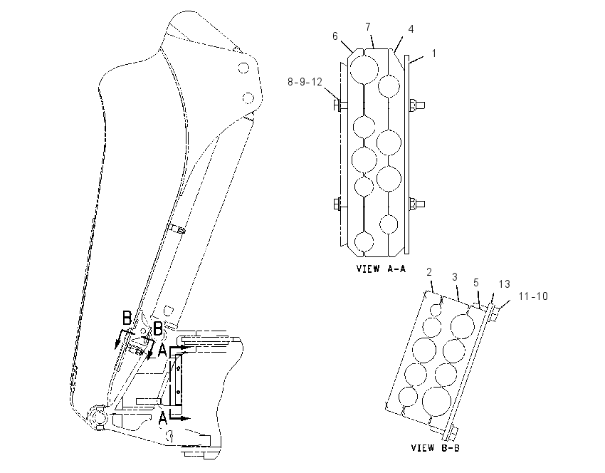 MOUNTING GP-LINES 2025944 CAT