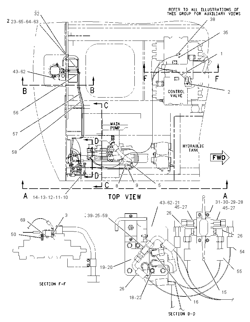 LINES GP-COUNTERWEIGHT 2023804 CAT