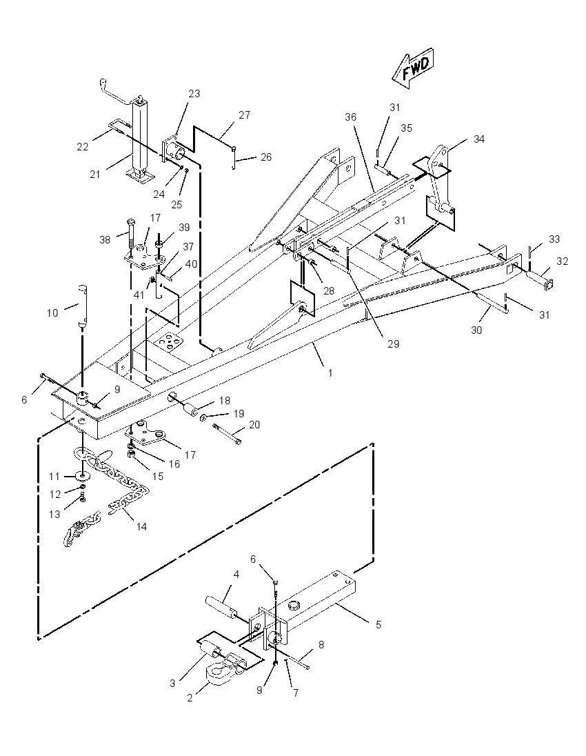 HITCH GP 2092534 CAT