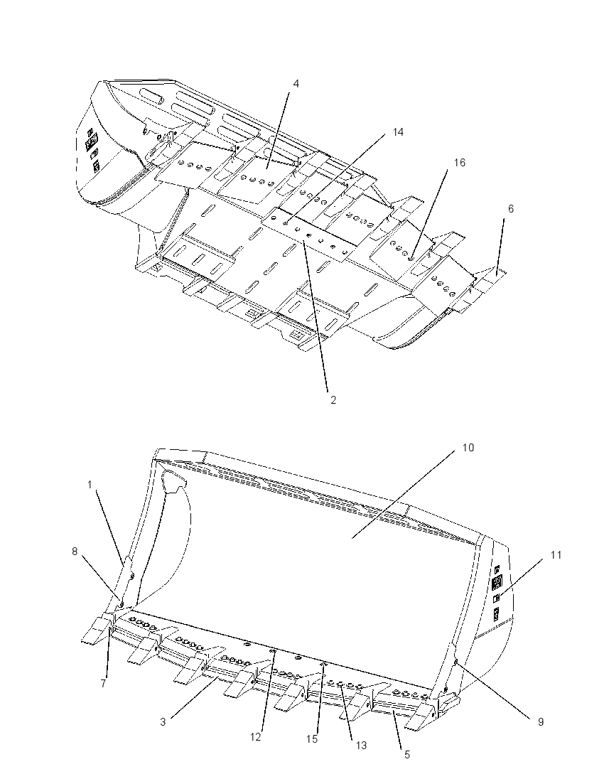 BUCKET GP-BLOCK HANDLING 1900950 CAT