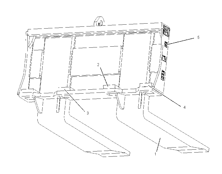 FORK GP-BLOCK HANDLING 1900947 CAT