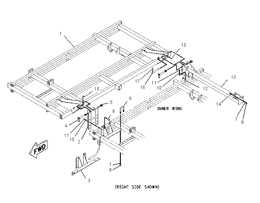 FRAME GP-FOLDING 2095027 CAT