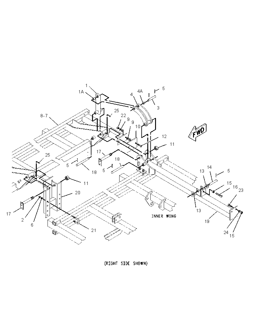 FRAME GP-FOLDING 2094353 CAT