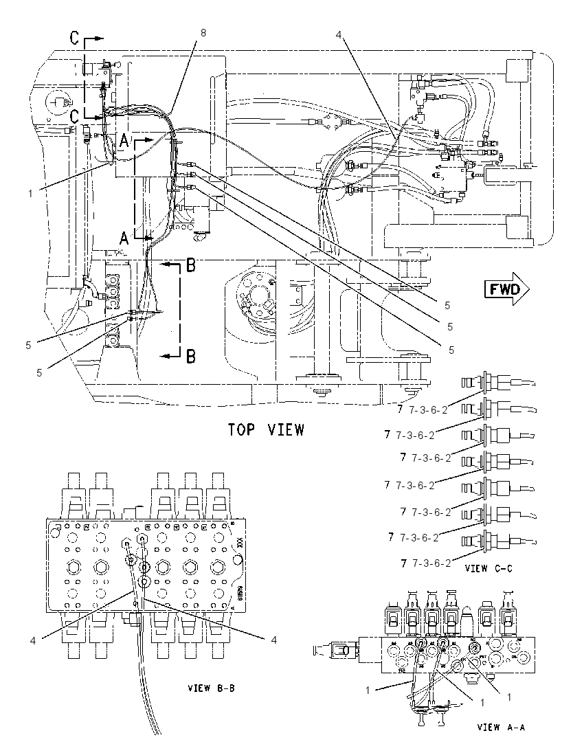 LINES GP-PRESSURE TEST 1887611 CAT