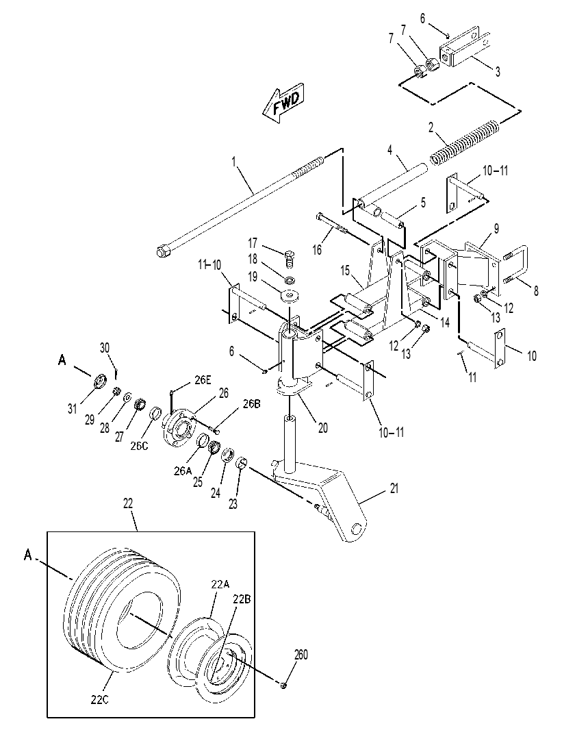 WHEEL GP-GAUGE 2095056 CAT