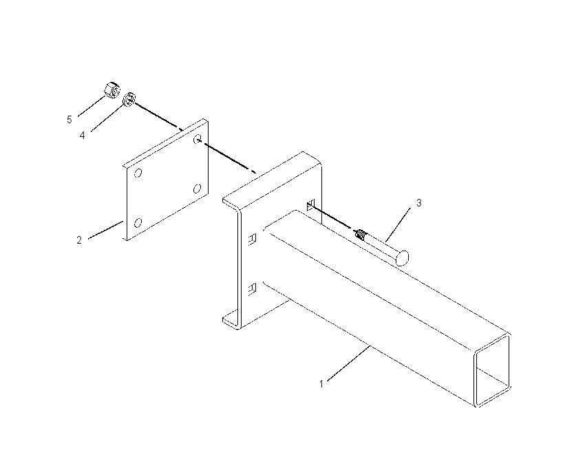 EXTENSION GP-CENTER FRAME 2094782 CAT