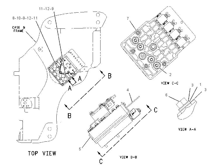 VALVE & MTG GP-STEER & BRAKE 2027400 CAT