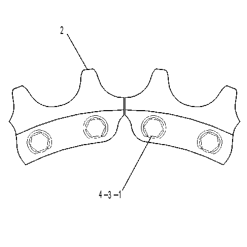 SEGMENT GP-SPROCKET 2049411 CAT
