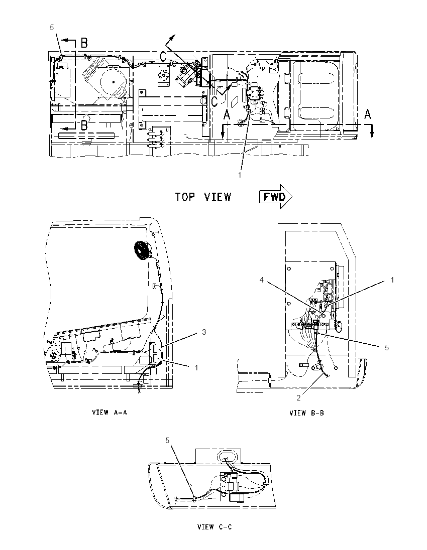 WIRING GP-CIRCULATING FAN 2041633 CAT
