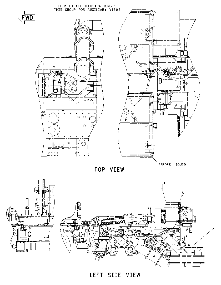 Трубопроводы гидравлические 2011984 CAT