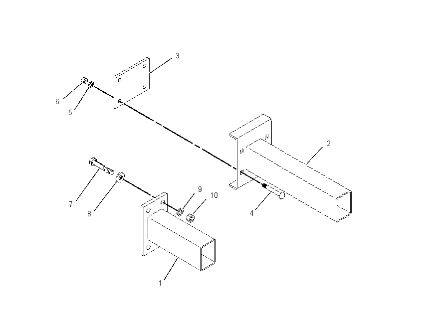 EXTENSION GP-CENTER FRAME 2094781 CAT