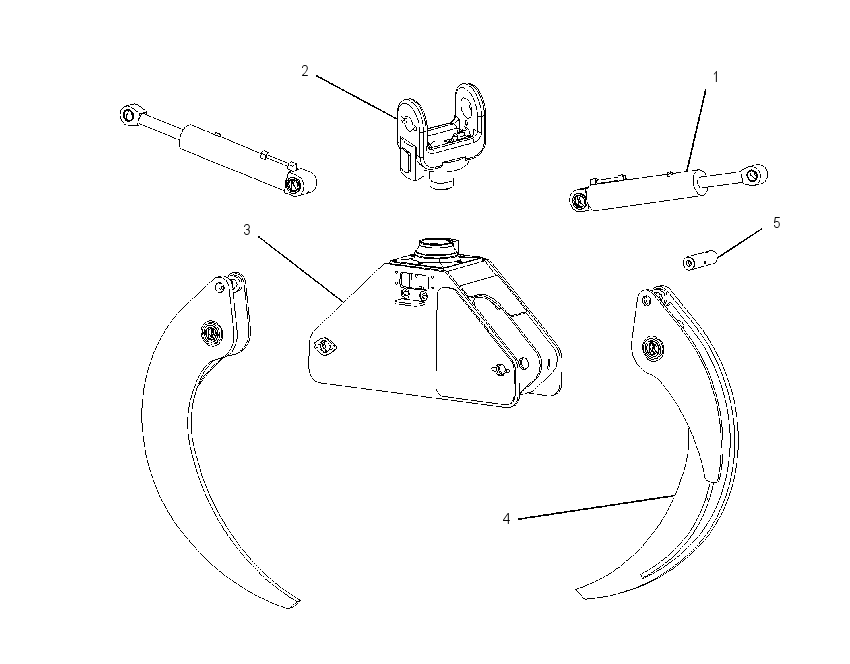 GRAPPLE AR-BUNCHING 2039749 CAT