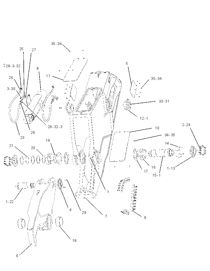 HOUSING GP-SHEAR 2091710 CAT