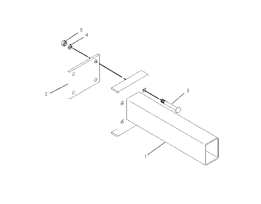 EXTENSION GP-CENTER FRAME 2095060 CAT