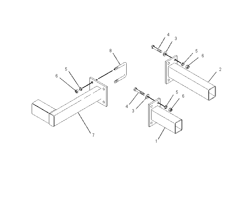 EXTENSION GP-CENTER FRAME 2095063 CAT