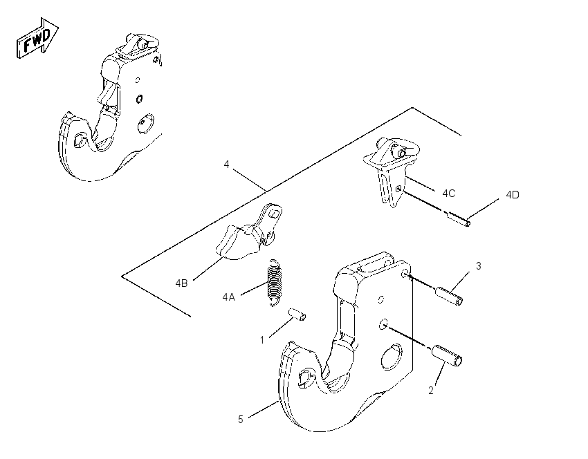 HOOK GP-HITCH 2000002 CAT