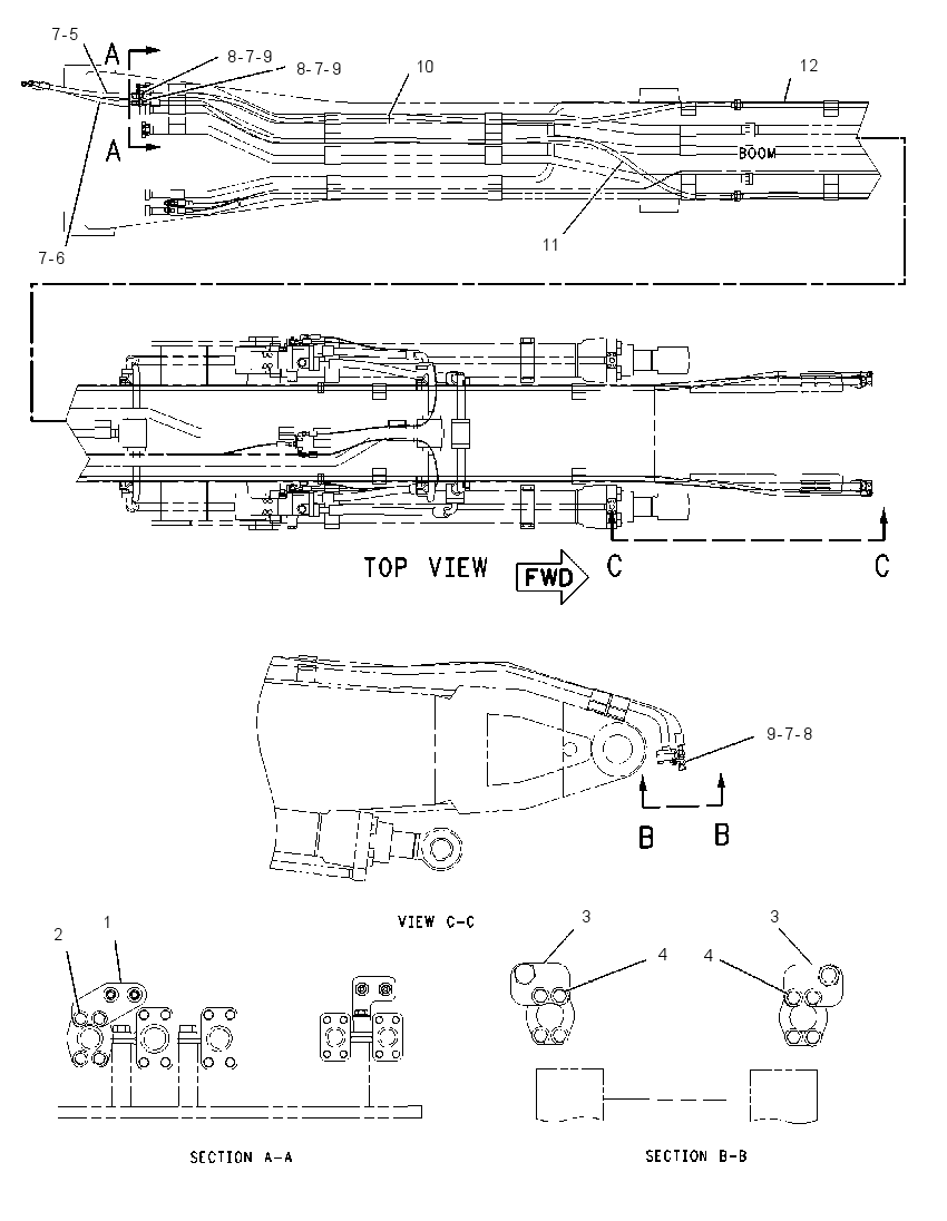 Трубопроводы 1787369 CAT