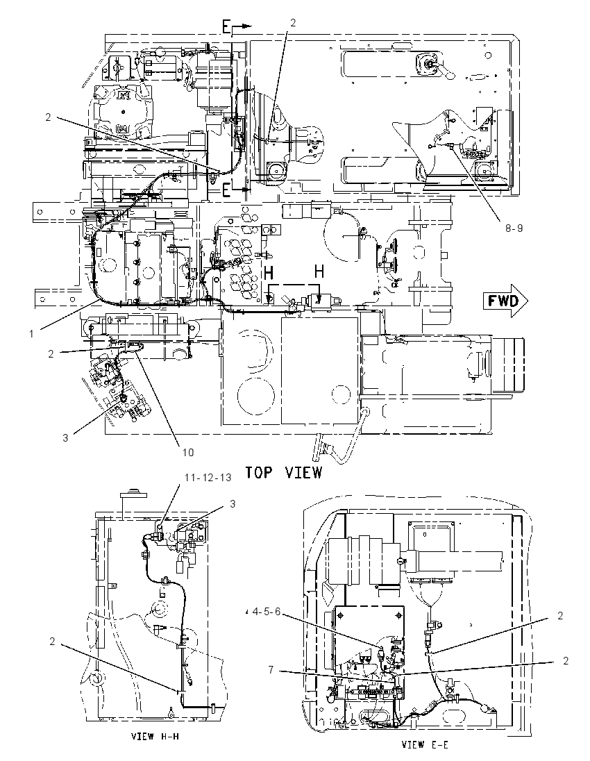 WIRING GP-AUXILIARY CONTROL 2021106 CAT