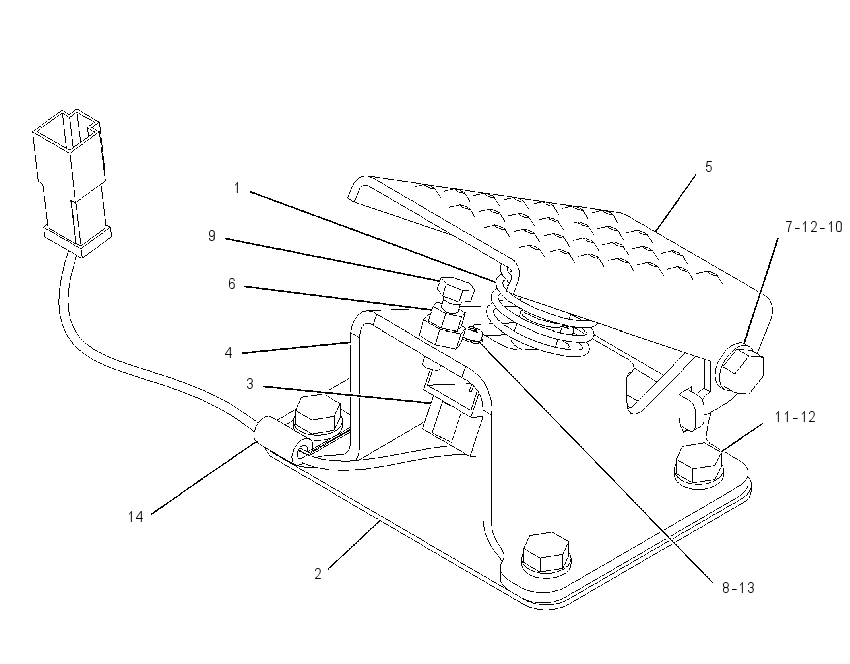 SWITCH GP-ENGINE BRAKE 2394043 CAT