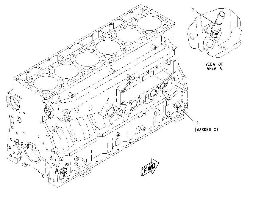GUIDE GP-OIL LEVEL GAUGE 2002259 CAT