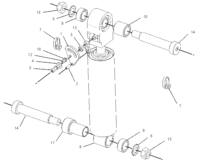 KIT-SHOCK ABSORBER 2081214 CAT