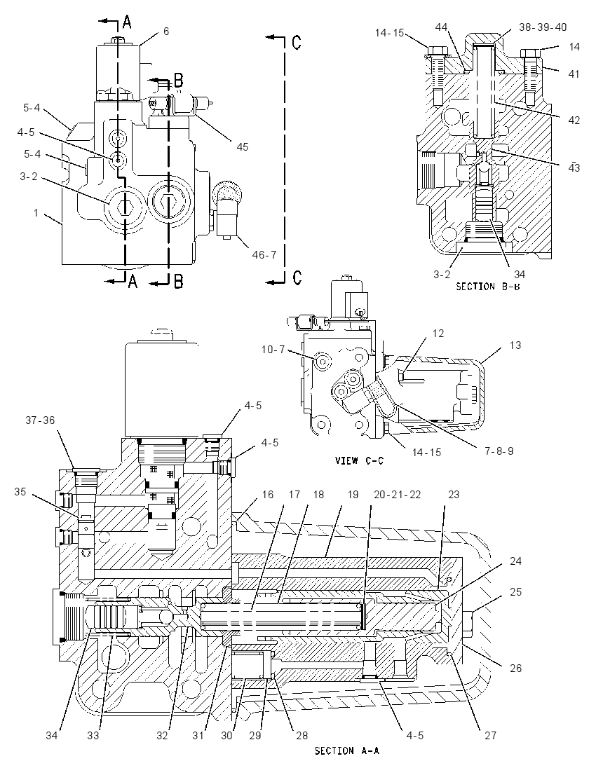 VALVE GP-LOCKUP CLUTCH & SOL 2120394 CAT