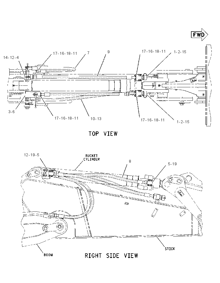 LINES GP-DIVERTER VALVE 1853442 CAT