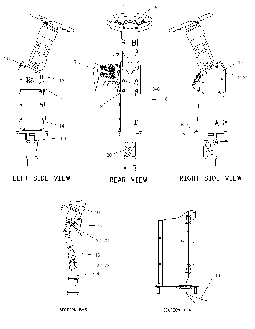 STEERING GP-HYDRAULIC 1801086 CAT