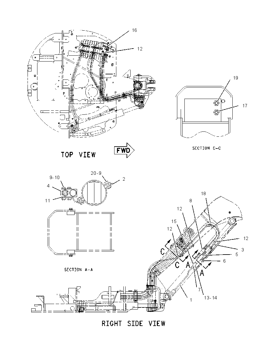 LINES GP-BOOM CHECK VALVE 1992454 CAT