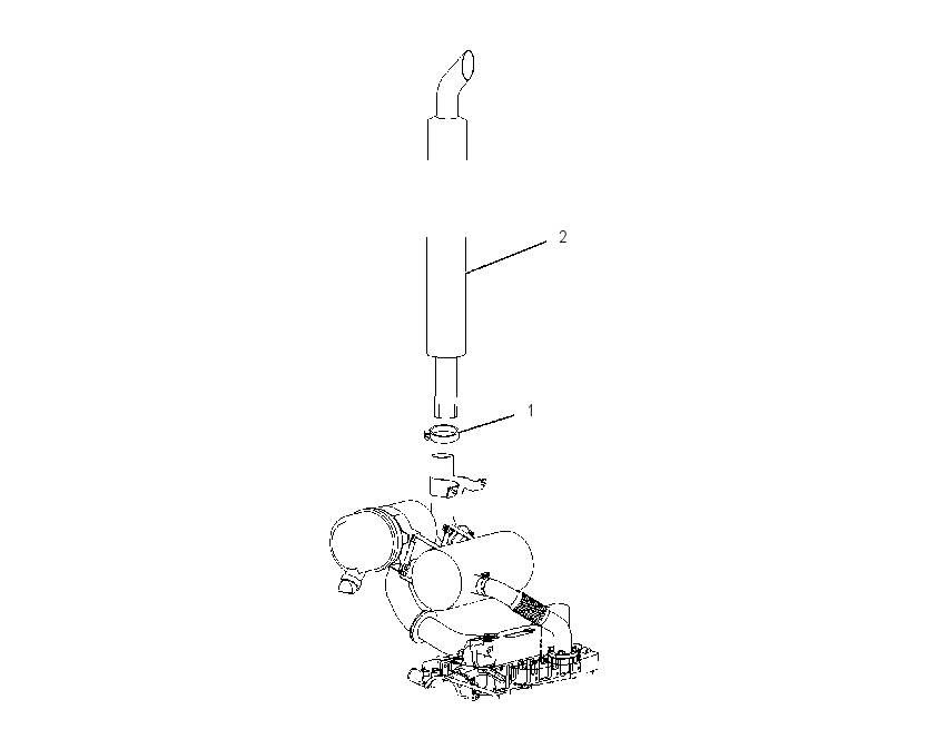 EXTENSION GP-MUFFLER 1493515 CAT