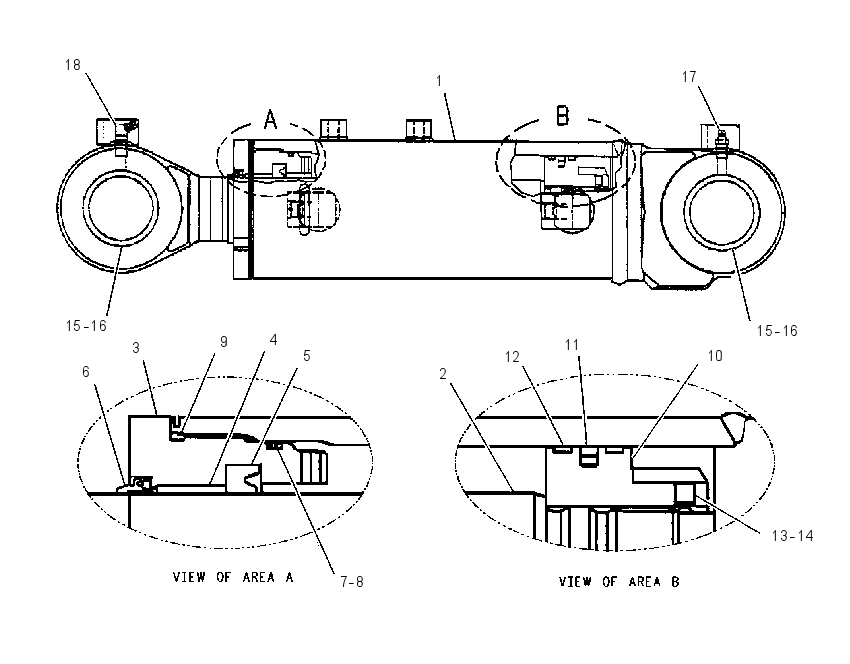CYLINDER GP-BLADE 1911962 CAT