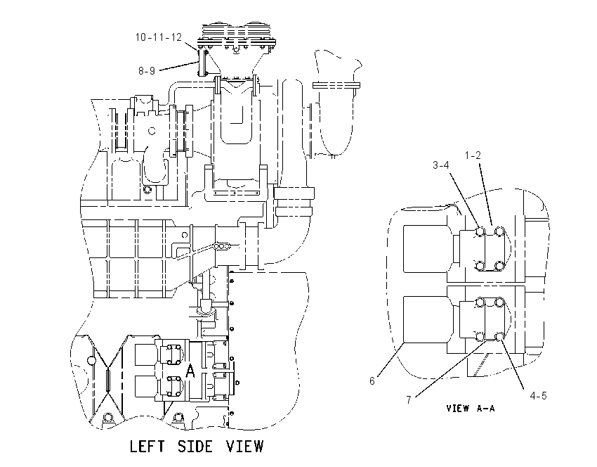 Трубопроводы выпускные 5R8705 CAT