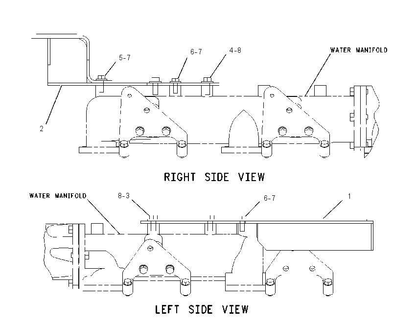 SHIELD GP-WATER MANIFOLD 2095298 CAT