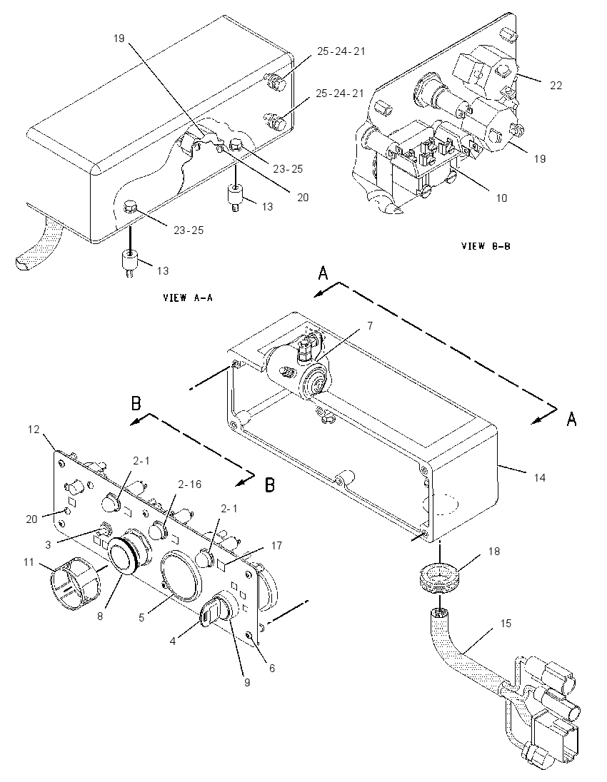 CONTROL GP-AUTO START/STOP 1318284 CAT
